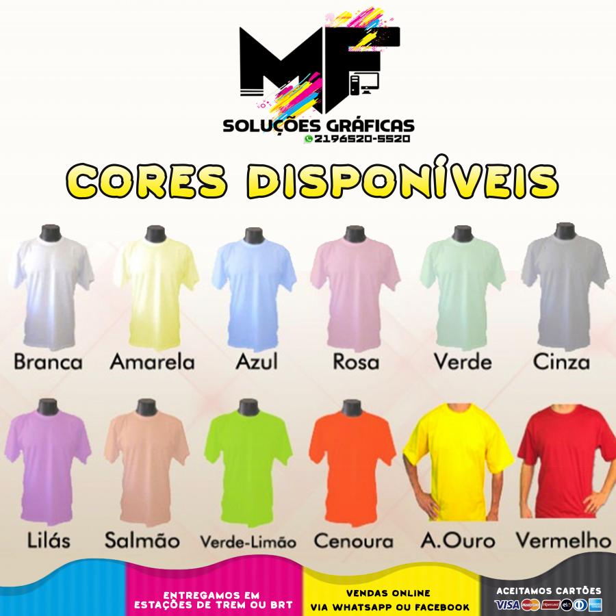 Camisa Cores Claras Personalizada Estampa Colorida A4 Tecido Poliéster ...